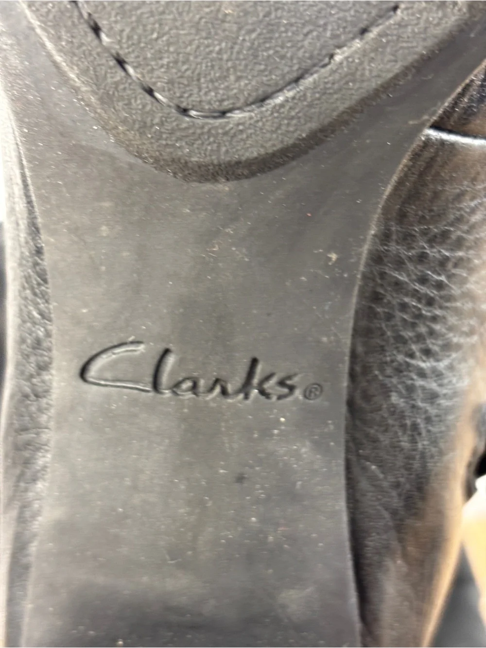 Clarks London Town GTX Black Suede / Leather Waterproof GORE-TEX Woman’s 9